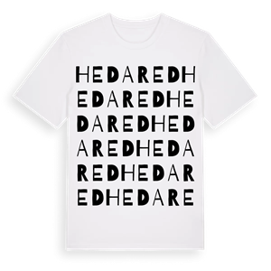 Hedared ordlek t-shirt – ekologisk bomull t-shirt från Pinshirt