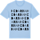 Blue Soul t-shirt med Hedarna ordlek t-shirt