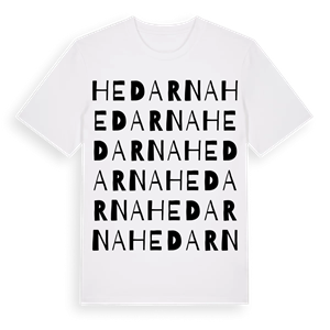 Hedarna ordlek t-shirt – ekologisk bomull t-shirt från Pinshirt