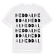 Heddal ordlek t-shirt