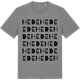 Mid Heather Gray t-shirt med Hede ordlek t-shirt