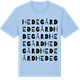 Blue Soul t-shirt med Hede gård ordlek t-shirt