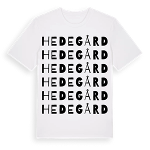 Hede gård ordlek t-shirt – ekologisk bomull t-shirt från Pinshirt