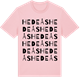 Pink Cotton t-shirt med Hedeås ordlek t-shirt