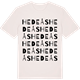 Vintage White t-shirt med Hedeås ordlek t-shirt
