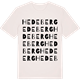 Vintage White t-shirt med Hedeberg ordlek t-shirt