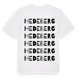 Hedeberg ordlek t-shirt – ekologisk bomull t-shirt från Pinshirt