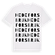 Hedefors bruk ordlek t-shirt