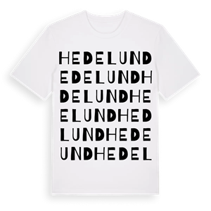 Hedelund ordlek t-shirt – ekologisk bomull t-shirt från Pinshirt