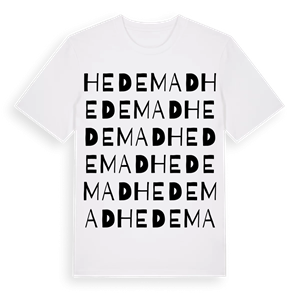Hedemad ordlek t-shirt – ekologisk bomull t-shirt från Pinshirt