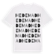 Hedemad ordlek t-shirt