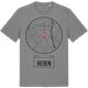 Mid Heather Gray t-shirt med Heden t-shirt