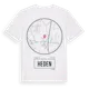 White t-shirt med Heden t-shirt