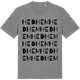 Mid Heather Gray t-shirt med Hedhem ordlek t-shirt