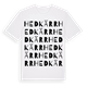Hedkärr ordlek t-shirt