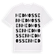 Hedmossen ordlek t-shirt