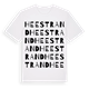 Heestrand ordlek t-shirt