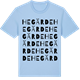 Blue Soul t-shirt med Hegärde ordlek t-shirt