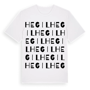 Hegil ordlek t-shirt – ekologisk bomull t-shirt från Pinshirt