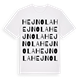 Hejnola ordlek t-shirt