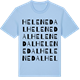 Blue Soul t-shirt med Helenedal ordlek t-shirt