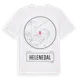 White t-shirt med Helenedal t-shirt