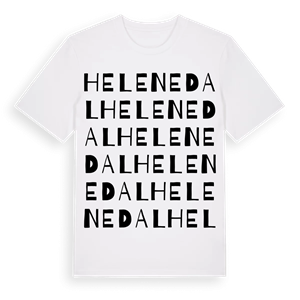 Helenedal ordlek t-shirt – ekologisk bomull t-shirt från Pinshirt