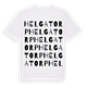 Helgatorp ordlek t-shirt