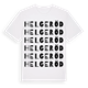 Helgeröd ordlek t-shirt