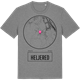 Mid Heather Gray t-shirt med Heljered t-shirt