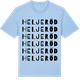 Blue Soul t-shirt med Heljeröd ordlek t-shirt