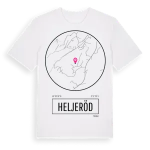 Heljeröd t-shirt – ekologisk bomull t-shirt från Pinshirt