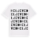 Heljeved ordlek t-shirt