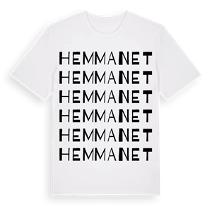 Hemmanet ordlek t-shirt – ekologisk bomull t-shirt från Pinshirt