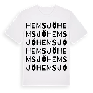 Hemsjö ordlek t-shirt – ekologisk bomull t-shirt från Pinshirt