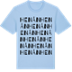 Blue Soul t-shirt med Henån ordlek t-shirt