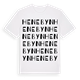 Henebyn ordlek t-shirt