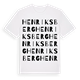 Henriksberg ordlek t-shirt