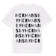 Hermansby ordlek t-shirt