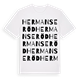Hermanseröd ordlek t-shirt