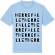 Blue Soul t-shirt med Herrefallet ordlek t-shirt