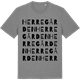 Mid Heather Gray t-shirt med Herregården ordlek t-shirt