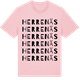 Pink Cotton t-shirt med Herrenäs ordlek t-shirt