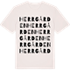 Vintage White t-shirt med Herrgården ordlek t-shirt
