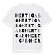Hertigabo ordlek t-shirt