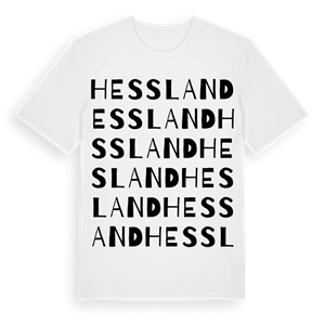 Hessland ordlek t-shirt – ekologisk bomull t-shirt från Pinshirt