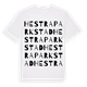 Hestra parkstad ordlek t-shirt