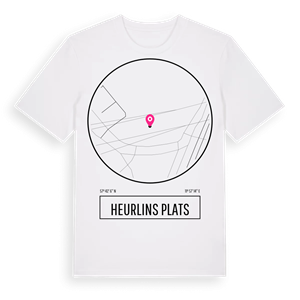 Heurlins Plats t-shirt – ekologisk bomull t-shirt från Pinshirt