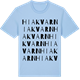 Blue Soul t-shirt med Hia Kvarn ordlek t-shirt