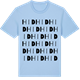 Blue Soul t-shirt med Hid ordlek t-shirt